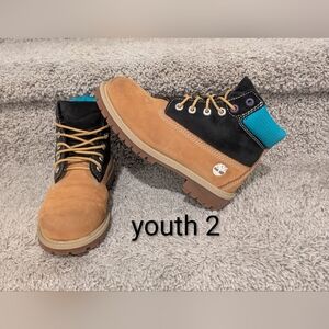 🟢Youth 2 Timberland Premium 6" Waterproof Insulated Boots